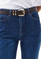 Bayan Kahverengi Toka Detaylı Kemer