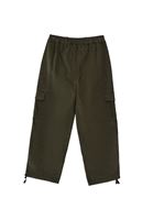Bayan Haki Yüksek Bel Kadife Jogger Pantolon
