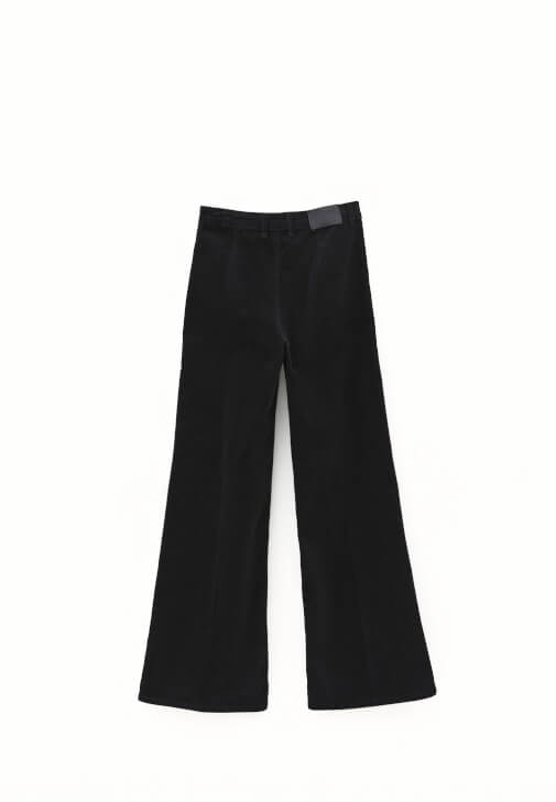 Wide-Leg Kadife Pantolon - Görsel 7