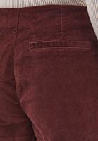 Bayan Kahverengi Kadife Şort Etek