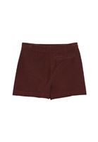 Bayan Kahverengi Kadife Şort Etek