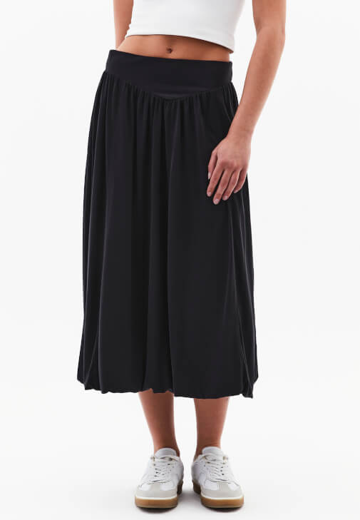 Modal Balon Etek ve Bluz Kombini