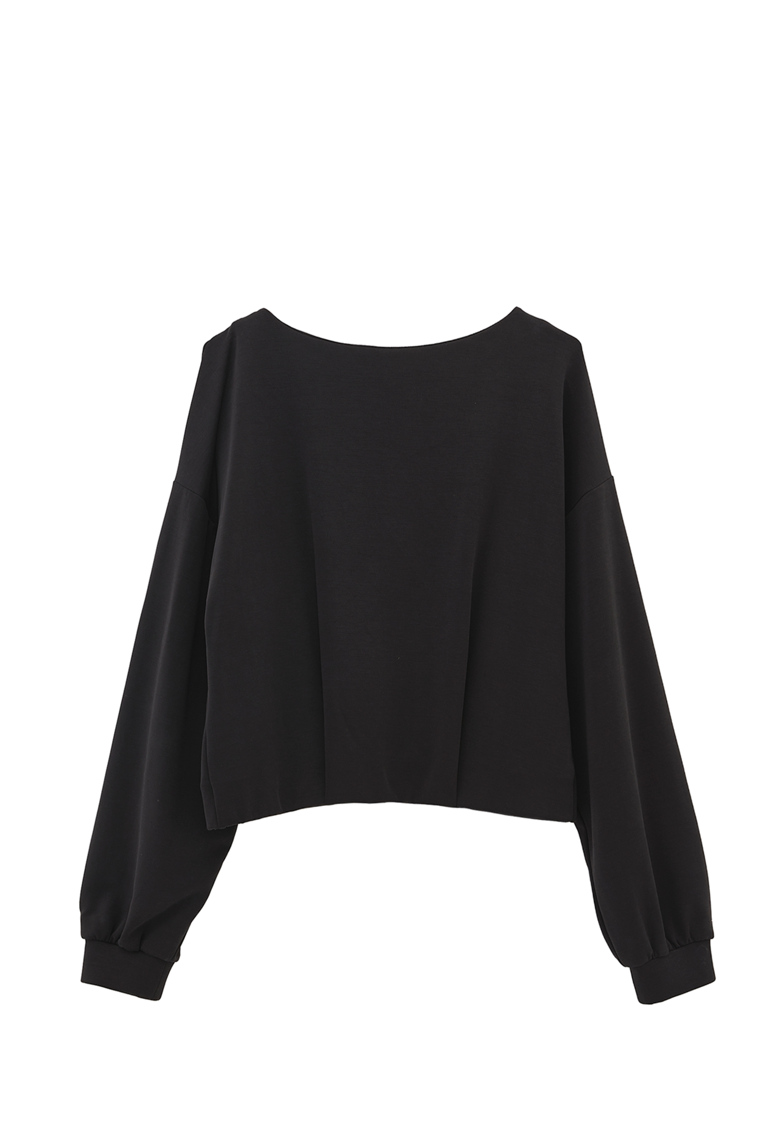 Siyah Modal Oversize Sweatshirt 25KOX-CUPBALTOP | OXXO