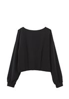 Bayan Siyah Modal Oversize Sweatshirt
