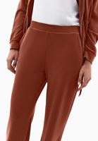 Bayan Kiremit Modal Straight-Fit Pantolon