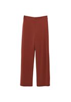 Bayan Kiremit Modal Straight-Fit Pantolon