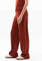 Bayan Kiremit Modal Straight-Fit Pantolon