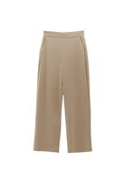 Bayan Bej Modal Straight-Fit Pantolon