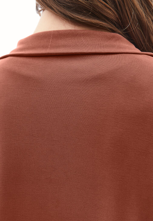 Modal Fermuarlı Sweatshirt ve Modal Pantolon Kombini