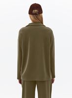 Bayan Yeşil Modal Oversize Sweatshirt