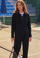 Bağcıklı Sweatshirt ve Pantolon Kombini