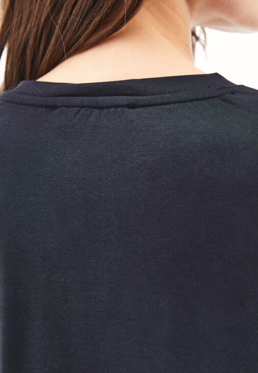 Oversize Modal Tişört ve Tayt Kombini