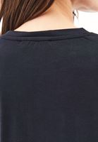 Bayan Siyah Modal Oversize Tişört