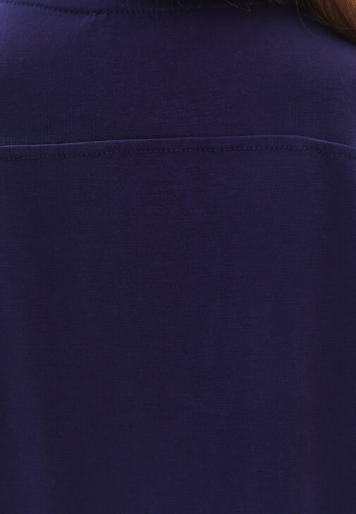 Modal Sıfır Yaka Tişört ve Şort Kombini