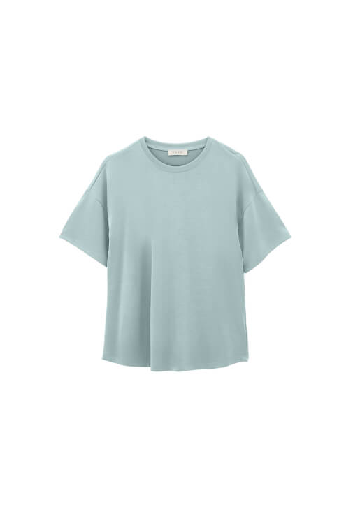 Tişört ve Modal Culotte Pantolon Kombini