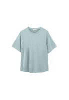 Bayan Yeşil Modal Sıfır Yaka Tişört