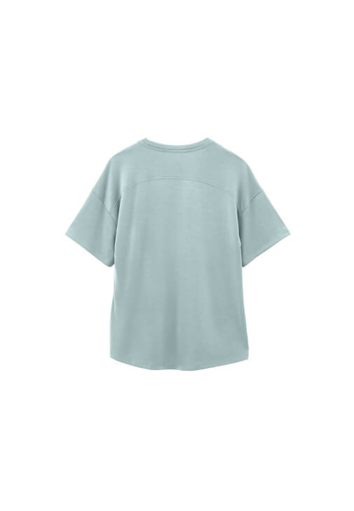 Tişört ve Modal Culotte Pantolon Kombini