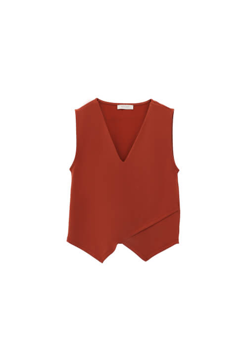 V Yaka Atlet ve Modal Pantolon Kombini