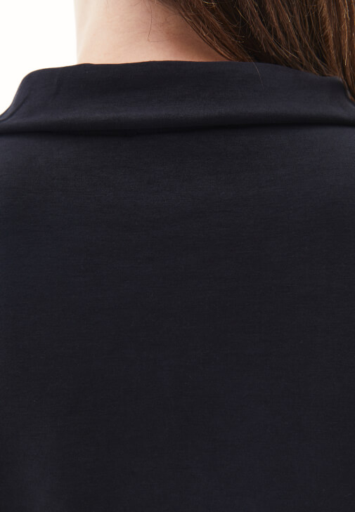 Modal Çıtçıtlı Sweatshirt ve Tayt Kombini