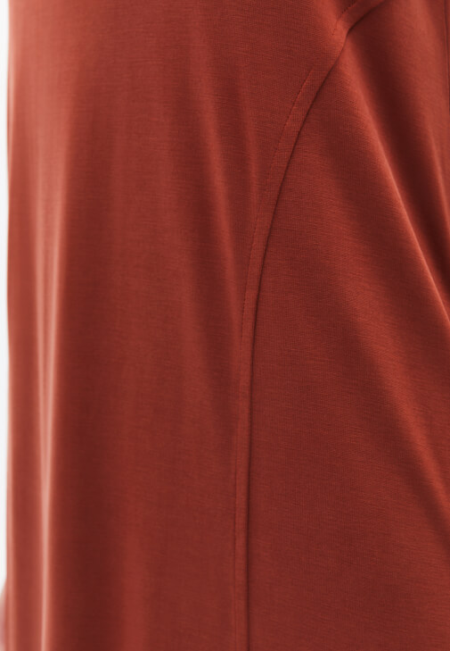 Modal Uzun Elbise ve Ayakkabı Kombini