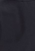 Bayan Siyah Modal U Yaka Uzun Elbise