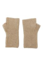 Bayan Krem Kısa Örgü Eldiven