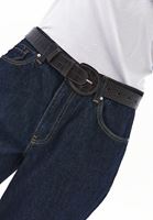 Bayan Kahverengi Tokalı Kemer