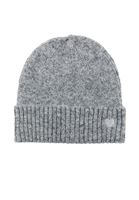 Bayan Gri Yün Karışımlı Bere