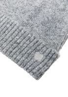 Bayan Gri Yün Karışımlı Bere