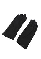 Bayan Siyah Kurdele Detaylı Eldiven