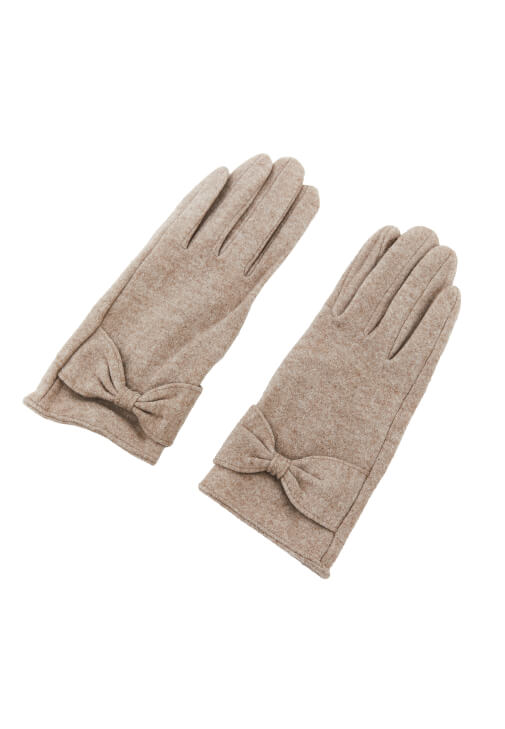Bej Kurdele Detaylı Eldiven