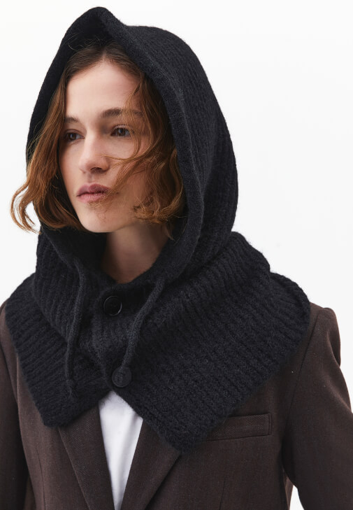 Siyah Triko Balaklava