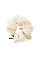 Bayan Krem Kalp Detaylı Saç Tokası