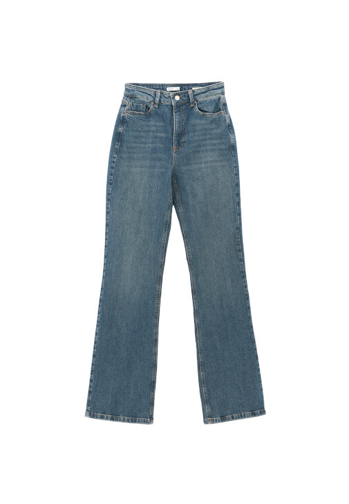 Bootcut Pantolon ve Fular Kombini