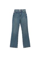 Bayan Mavi Ultra Yüksek Bel Bootcut Pantolon