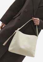 Bayan Krem Askılı Omuz Çantası