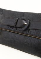 Bayan Kahverengi Crocodile Dokulu El Çantası