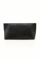 Bayan Kahverengi Crocodile Dokulu El Çantası