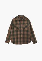 Bayan Çok Renkli Yıkamalı Oversize Gömlek