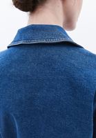 Bayan Mavi Mini Denim Elbise