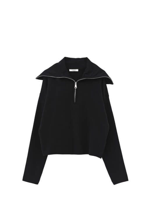 Fermuarlı Kazak ve Leoparlı Pantolon Kombini