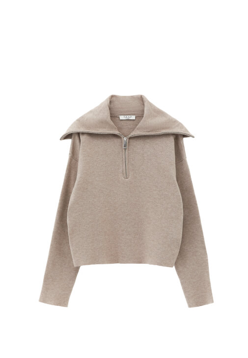 Polo Yaka Kazak ve Etek Kombini