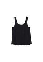 Bayan Siyah Pamuklu U Yaka Atlet