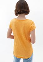 Pamuklu Tişört ve Skinny-Fit Pantolon Kombini