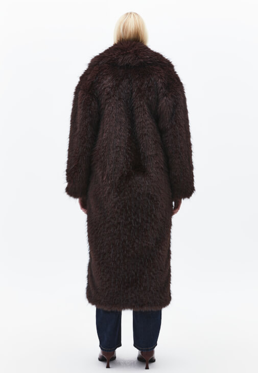 Vegan Kürk ve Kargo Cepli Pantolon Kombini