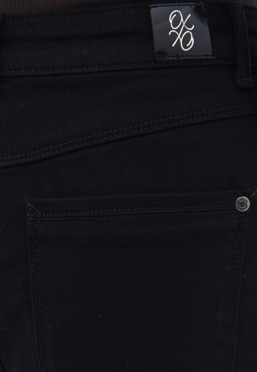 Yüksek Bel Denim ve Blazer Ceket Kombini