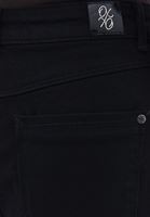 Bayan Siyah Yüksek Bel Wide-Leg Pantolon