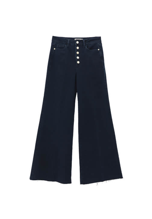 Yüksek Bel Denim ve Oversize Tişört Kombini