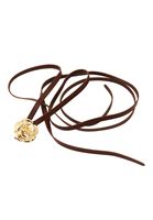 Bayan Kahverengi Toka Detaylı Kemer