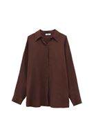 Düğmeli Keten Gömlek ve Pantolon Kombini